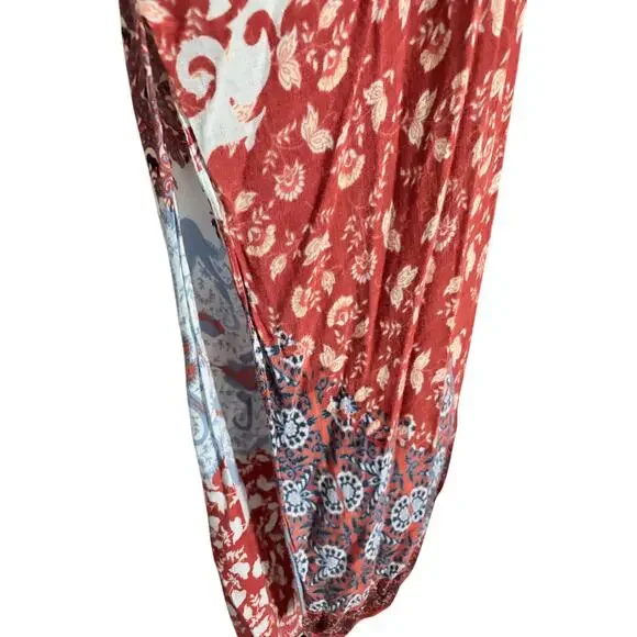 Altar'd State Multi Color Bohemian Midi Kimono OS - Picture 8 of 12